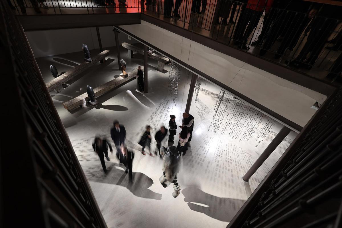 Inauguración de la exposición ‘Materia Interior’ de Jaume Plensa en la Cárcel Vieja de Murcia