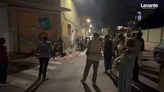 El barrio del Xenillet de Torrent homenajea a las víctimas del 29-O: "Vi como se morían dos personas y no pude salvarlas"