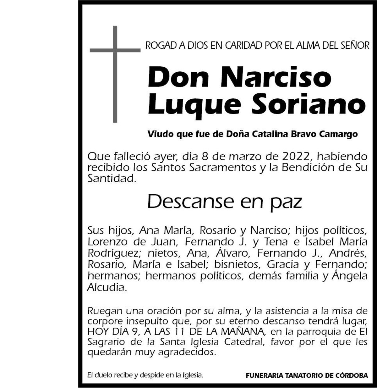 Narciso Luque Soriano