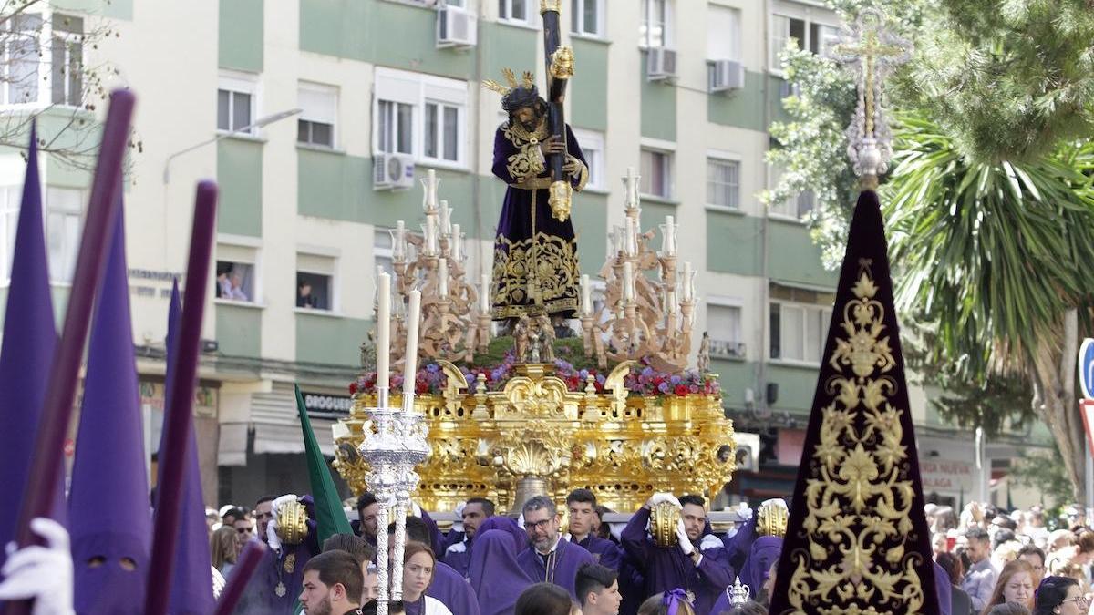 Una imagen de la procesión de la Cofradía de Nueva Esperanza.