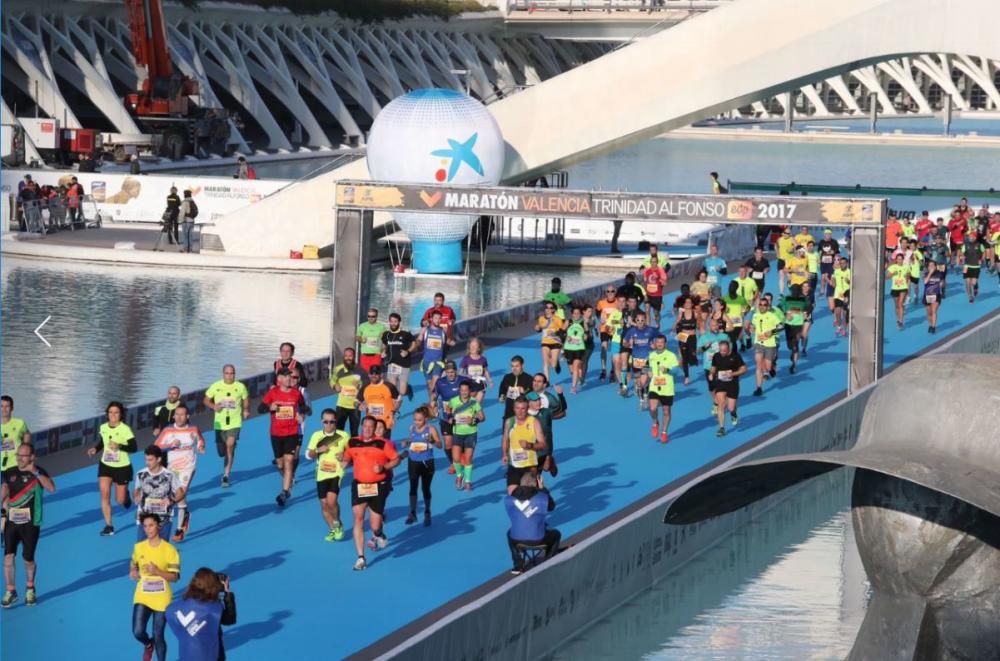 Las imágenes del 10K Valencia 2017