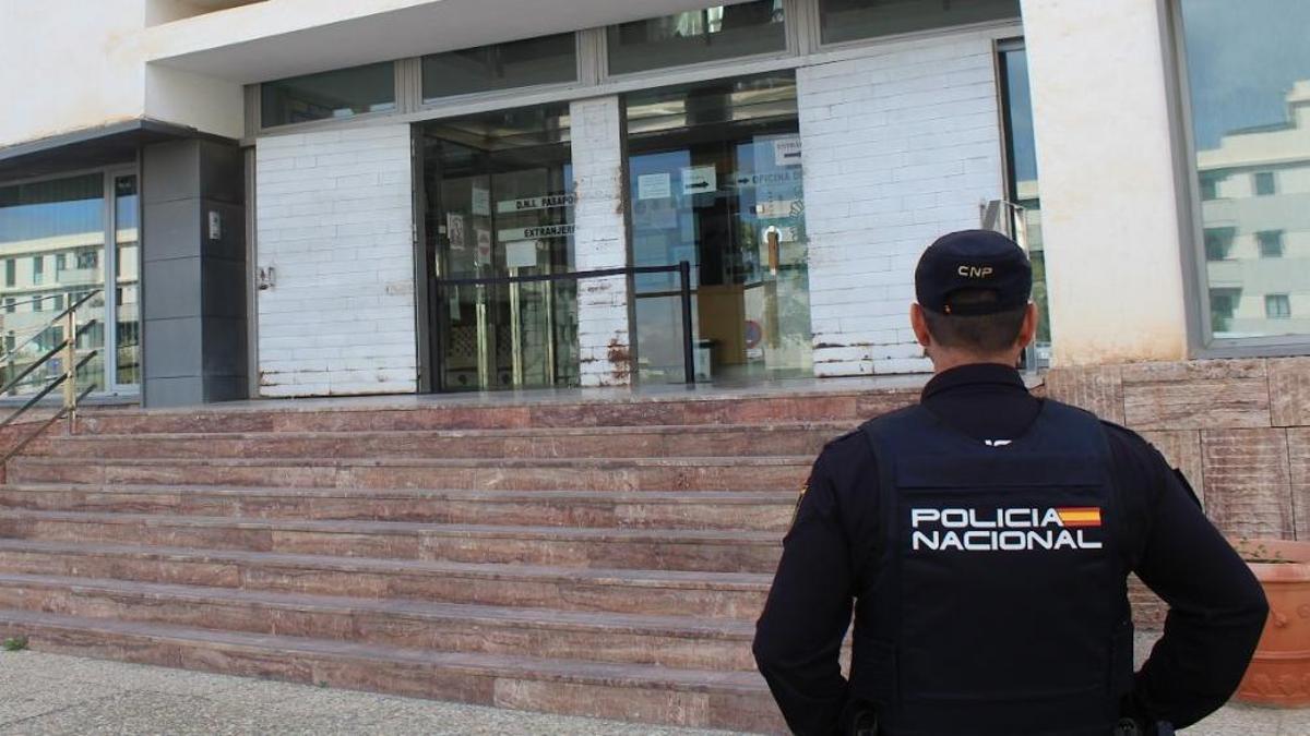 Policía Nacional en Antequera en una imagen de archivo