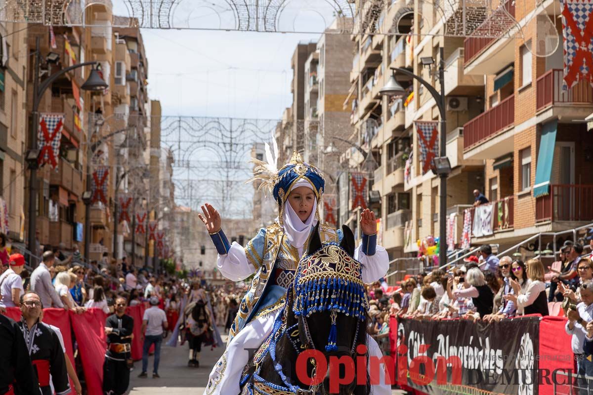 Desfile infantil del Bando Moro en las Fiestas de Caravaca