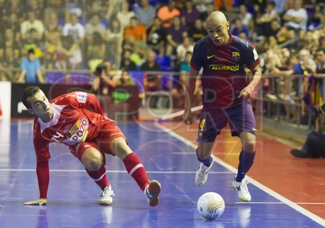 4º partido final liga Futbol Sala: Barça Alusport - ElPozo Murcia