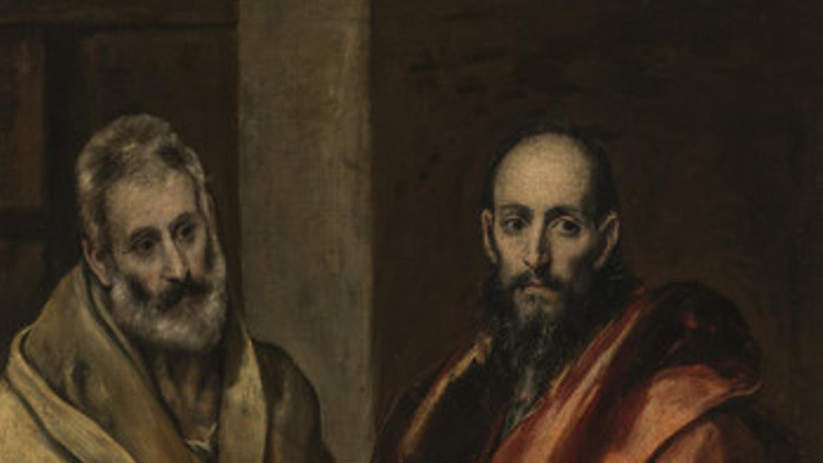 'Los apóstoles Pedro y Pablo', de El Greco.