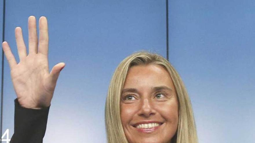 Federica Mogherini.