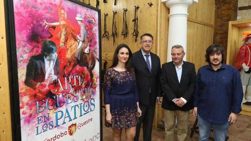 La música y el flamenco, protagonistas del espectáculo ‘Arte Ecuestre en los Patios’