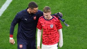 Cole Palmer no sumó ni un minuto en el estreno de Inglaterra en la Eurocopa ante Serbia (0-1)