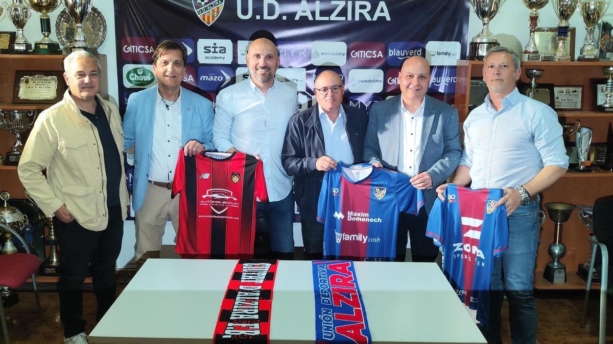 Rafa Asensio, Alfons Domínguez, Santi Garés, Juan Antonio Sanjuán, Vicent de la Concepción y José Vicente Hurtado.