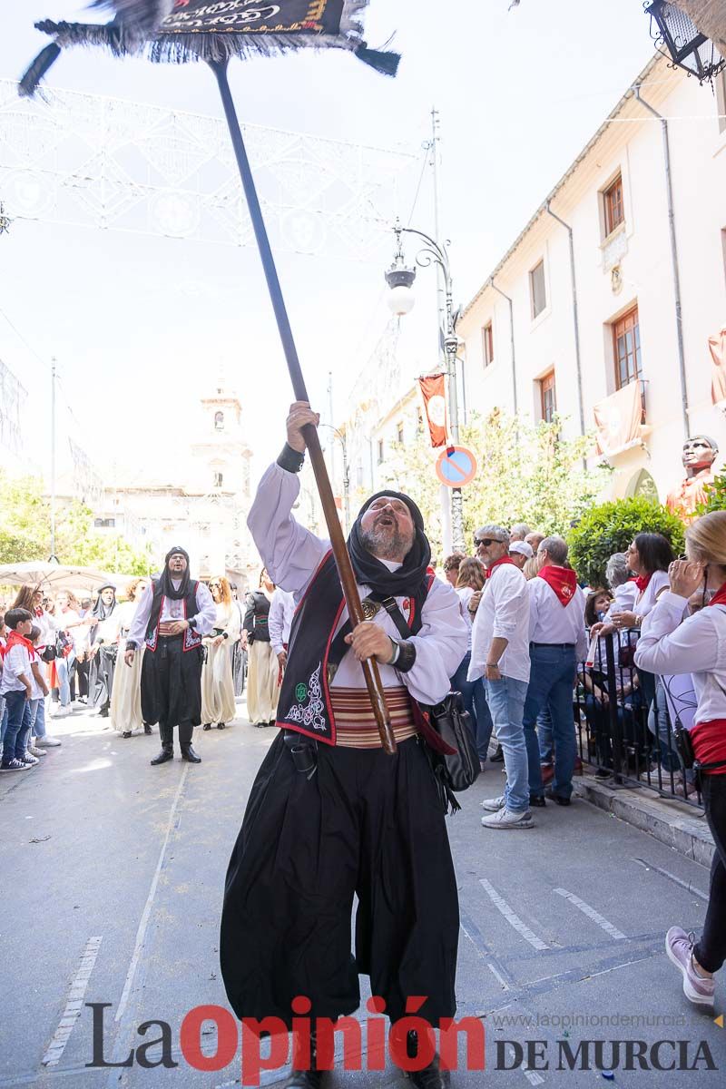 Moros y Cristianos en la mañana del dos de mayo en Caravaca