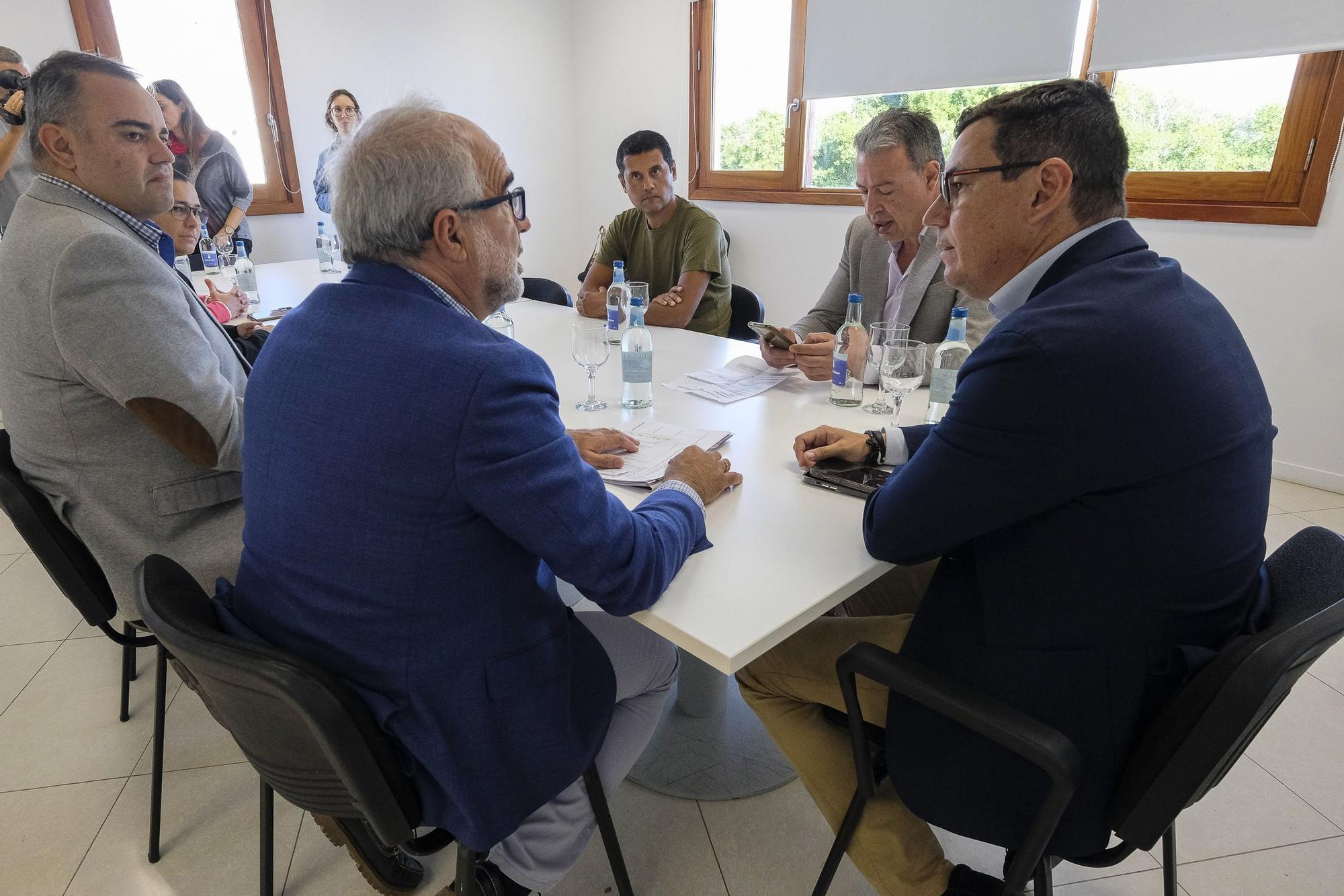 Visita del consejero Pablo Rodríguez a Ingenio