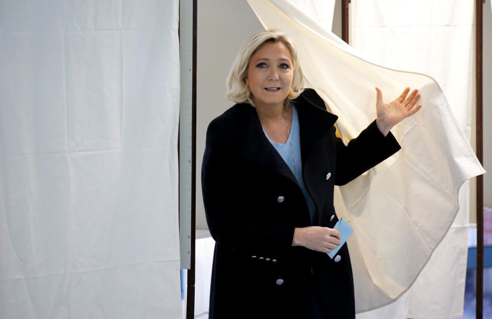 French far-right National Rally party leader ...