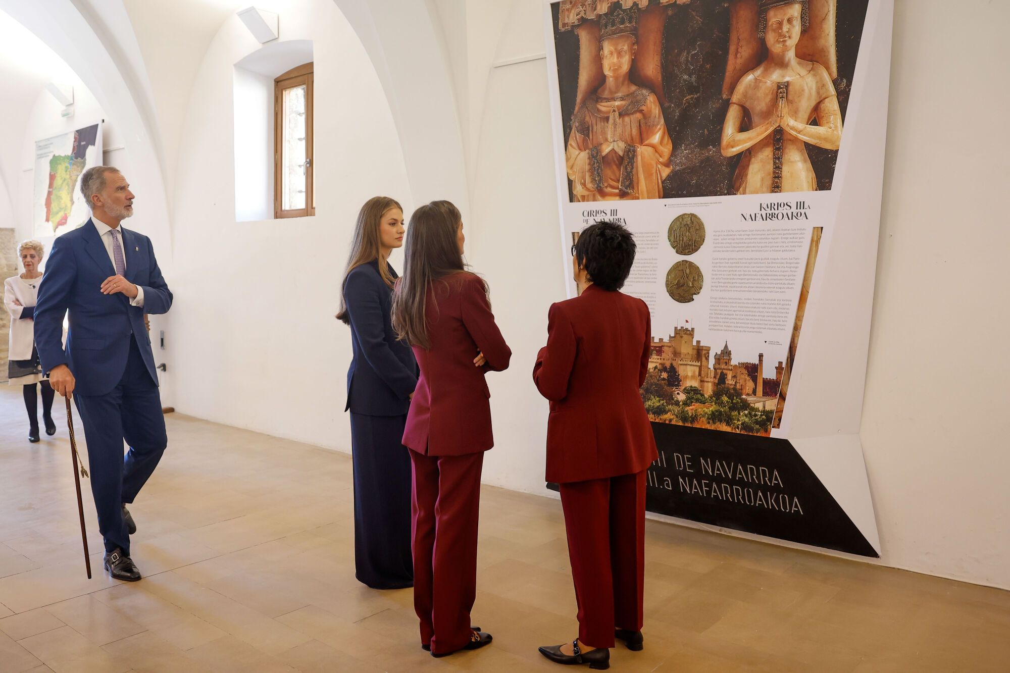 EN IMÁGENES: Leonor se da un baño de multitudes en su estreno como Princesa de Viana