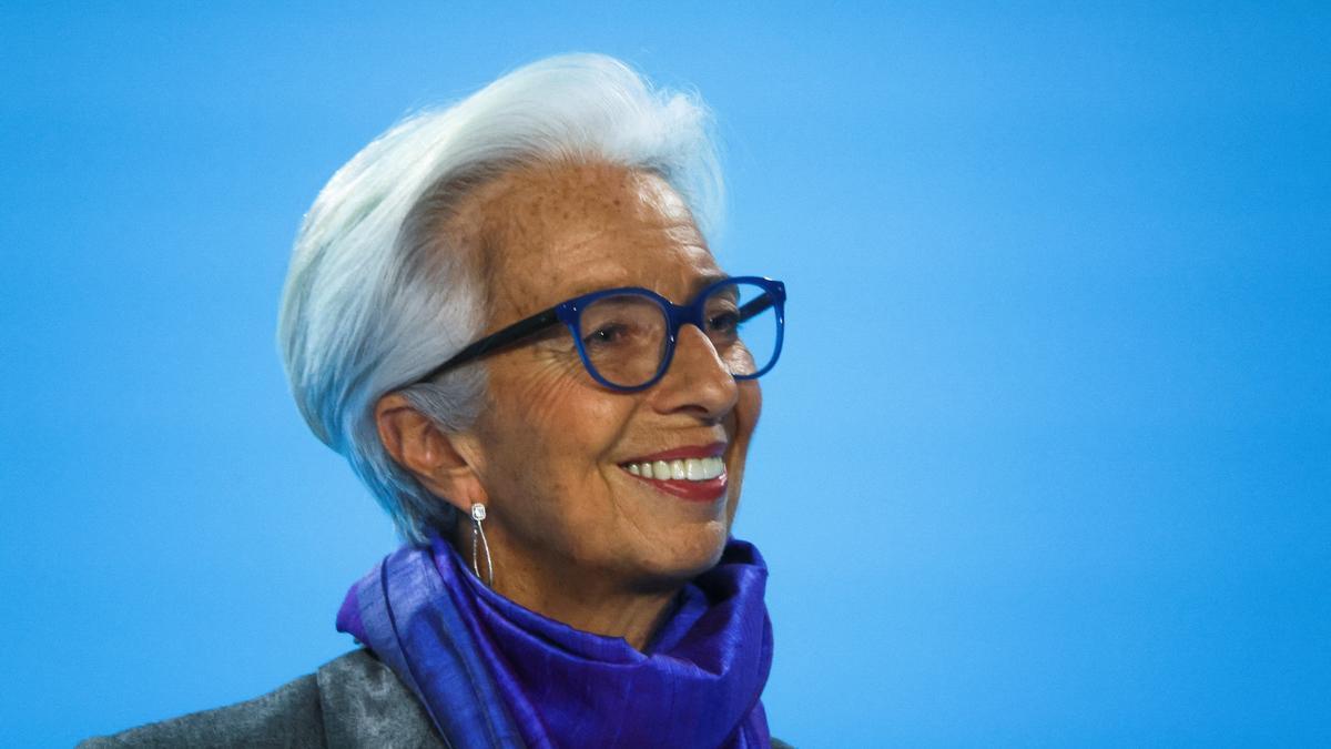 La presidenta del BCE, Christine Lagarde.