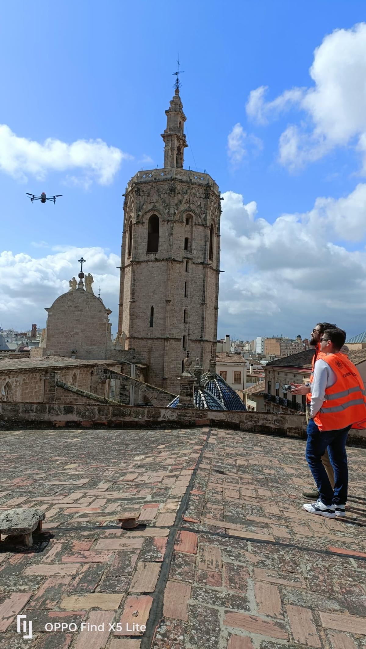 Los drones se han utilizado en las mediciones