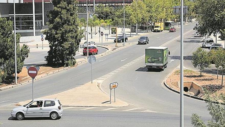 El bulevar de la antigua N-340 tendrá un carril reservado para el transporte público