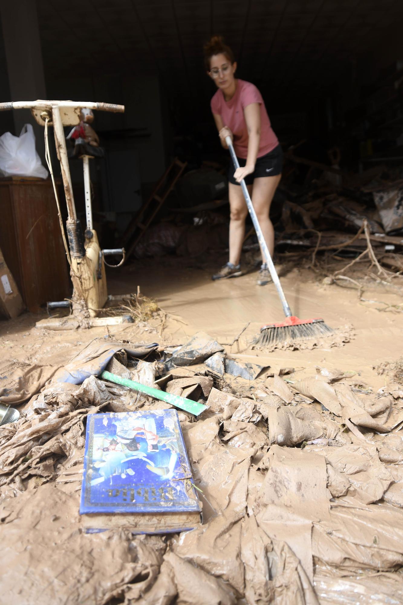 Los estragos del temporal en Javalí Viejo, en imágenes