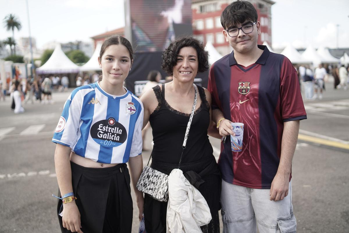 Público en la segunda jornada del Morriña Fest en el Muelle de la Batería en A Coruña