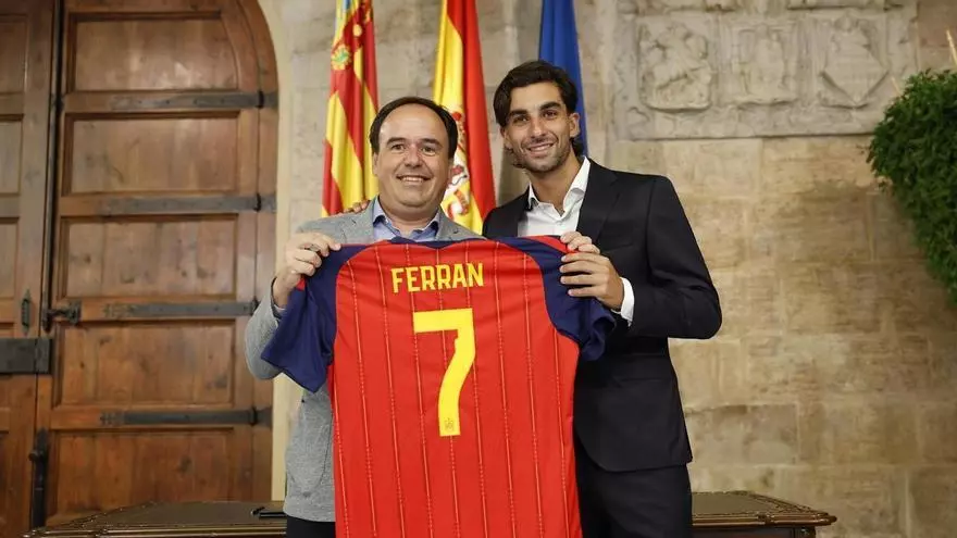 Ferran Torres, nuevo embajador de la Comunitat Valenciana