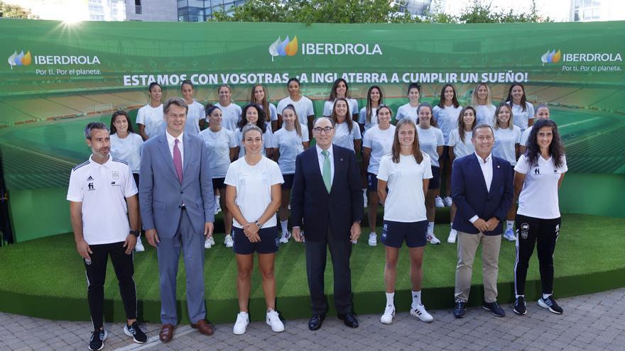 Iberdrola envía toda su energía a la Selección Española femenina de Fútbol de cara a la Eurocopa