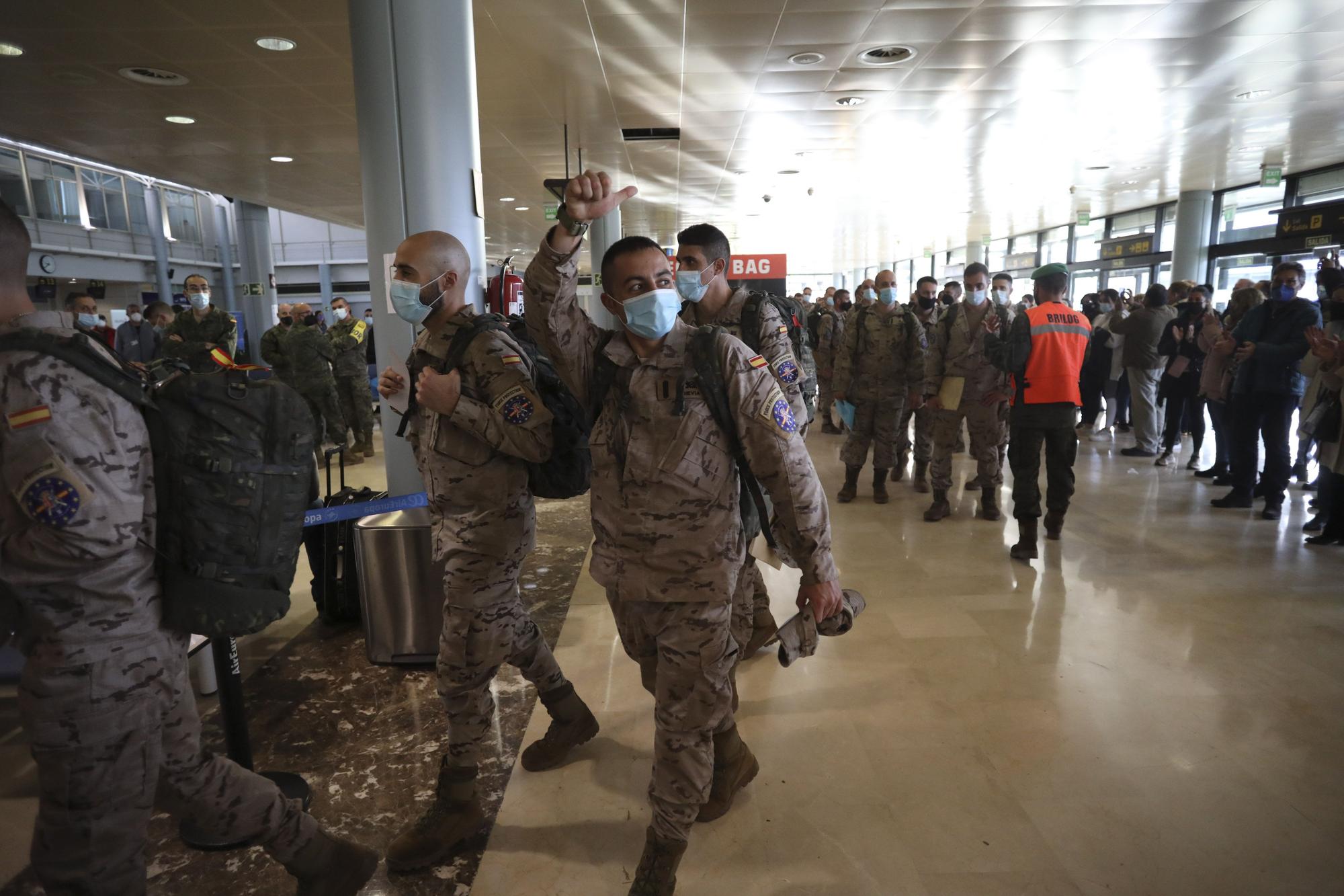 Más de 200 militares asturianos ponen rumbo a Mali