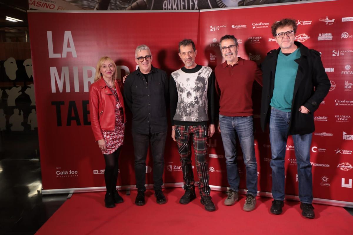 Presentación en la Filmoteca de Zaragoza del documental de Manolo Kabezabolo