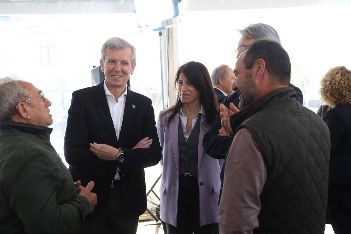 Alfonso Rueda en O Grove: una visita con mucha chicha política