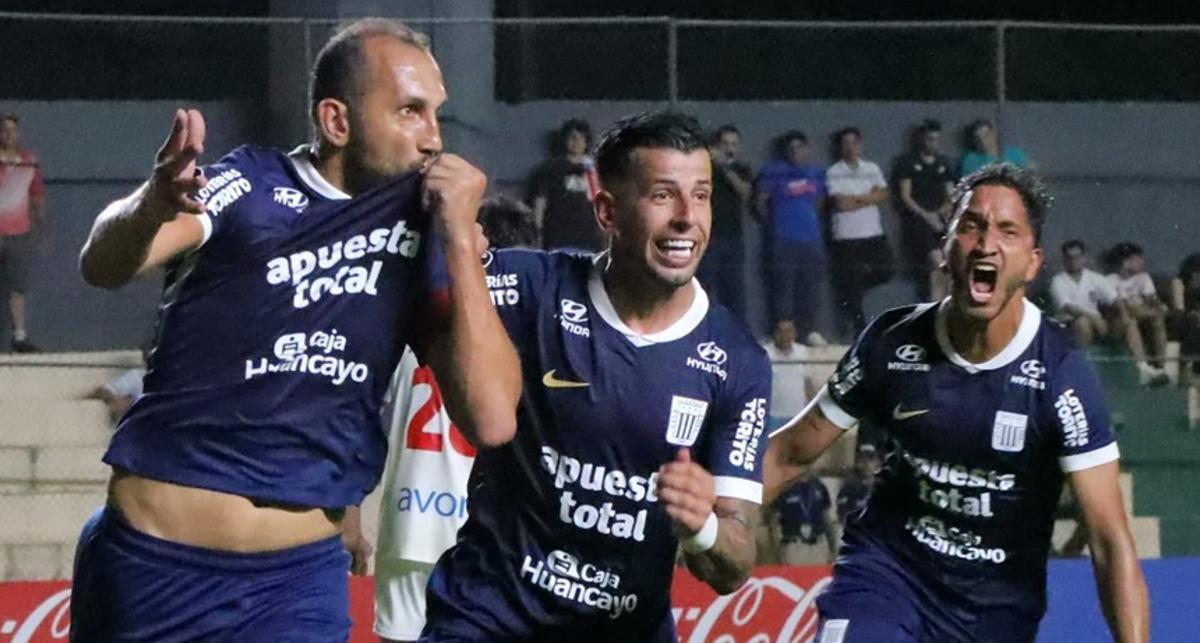 Hernán Barcos empató para Alianza Lima.