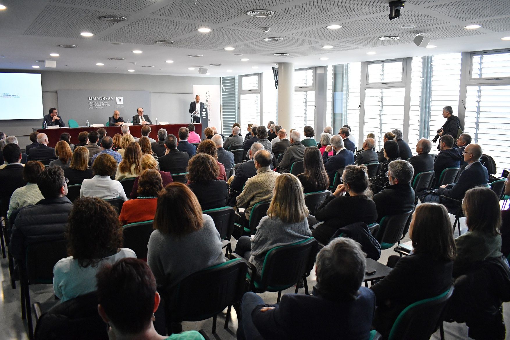 Així ha estat l'acte de commemoració dels 10 anys de l'acord de federació de la FUBages i la FUBalmes amb conseller Joaquim Nadal