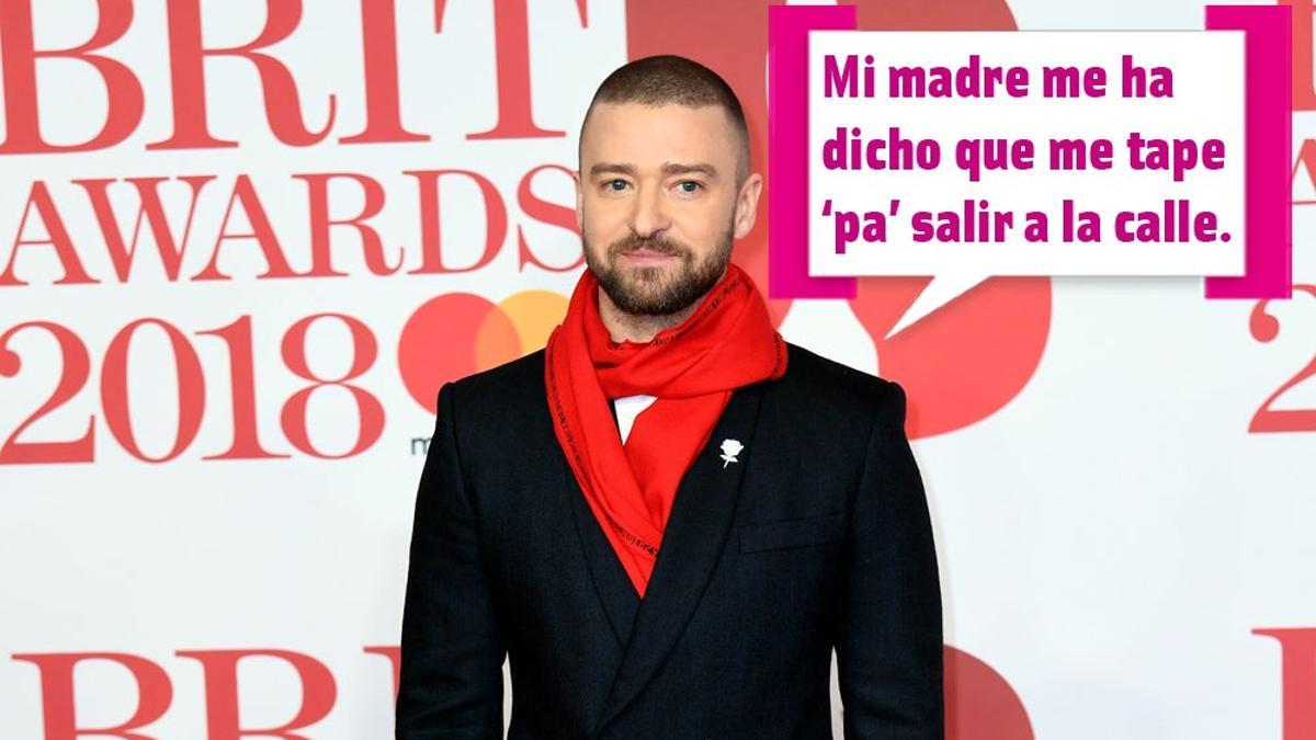 Justin Timberlake en los Brit Awards 2018