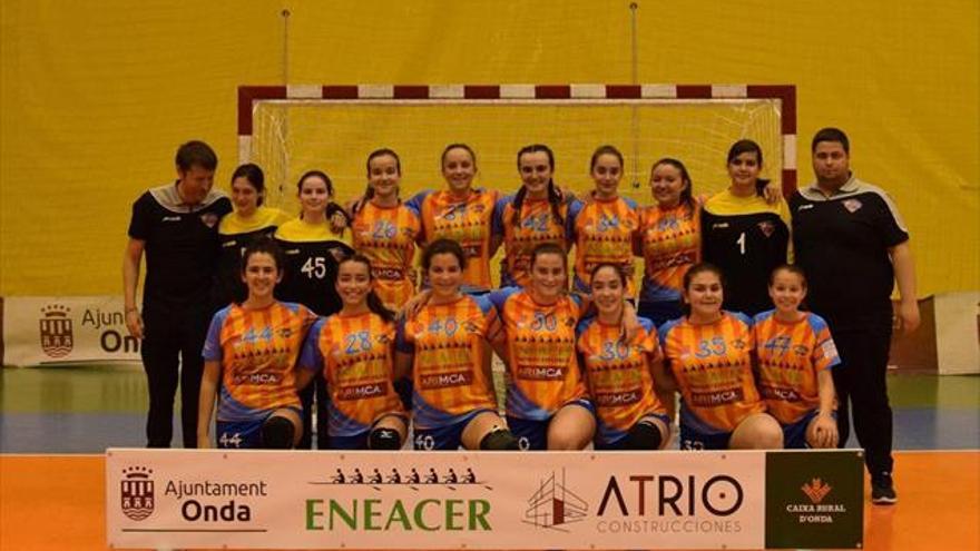 L’Handbol Onda debuta amb una victòria en el Nacional infantil