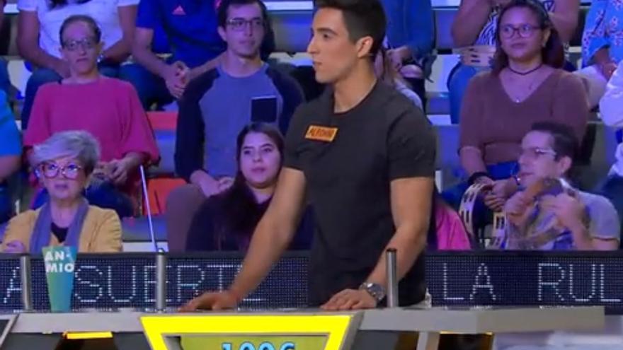 Alfonso se sube en la montaña rusa y cae directo a la final de &#039;La Ruleta de la Suerte&#039;