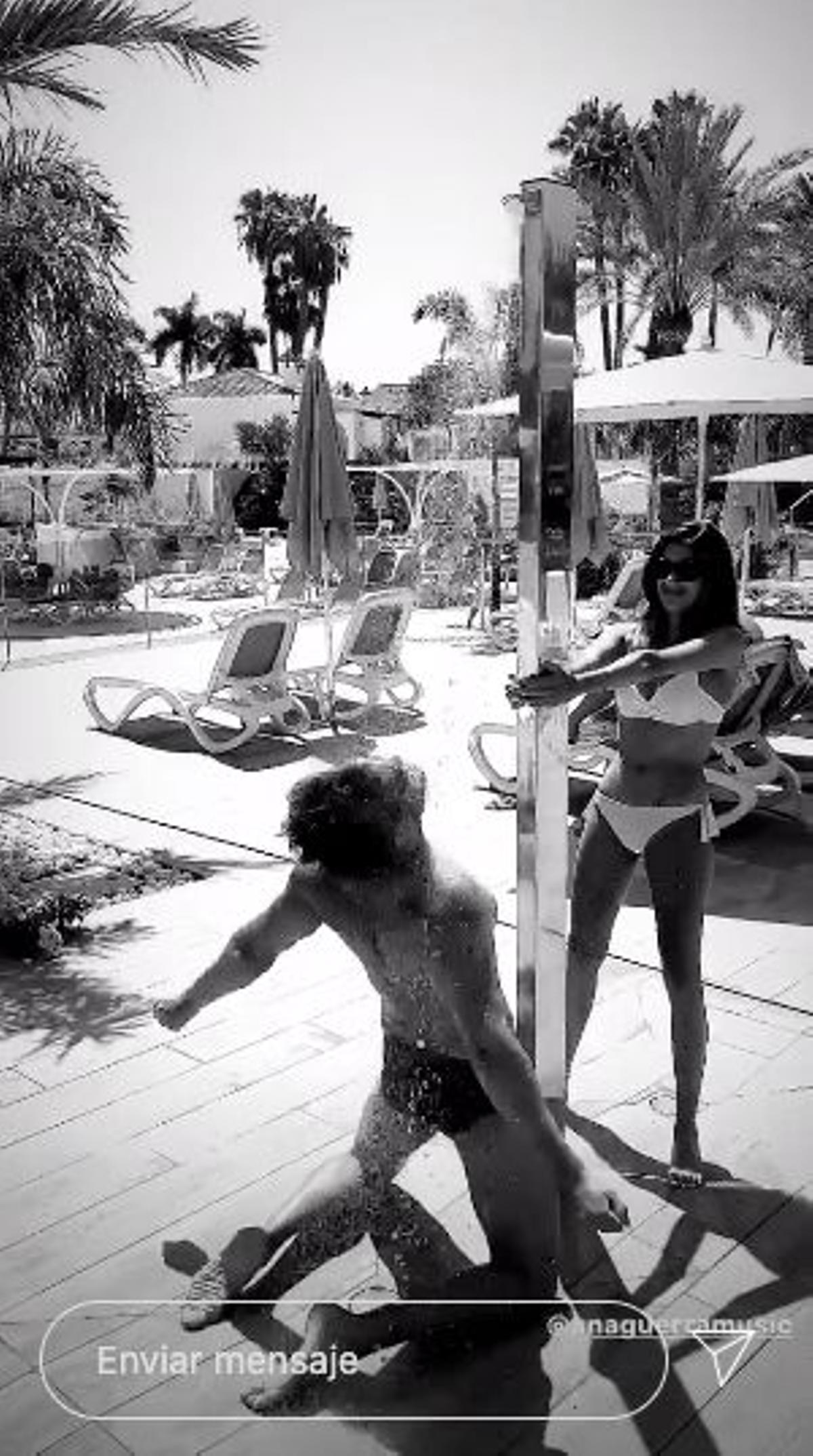 Ricky Merino y Ana Guerra en Maspalomas