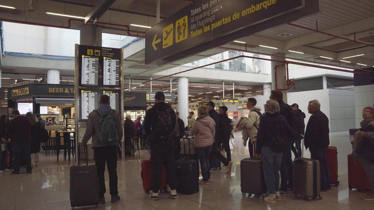 El aeropuerto de Palma está registrando retrasos en el primer día de la huelga de 'handling'
