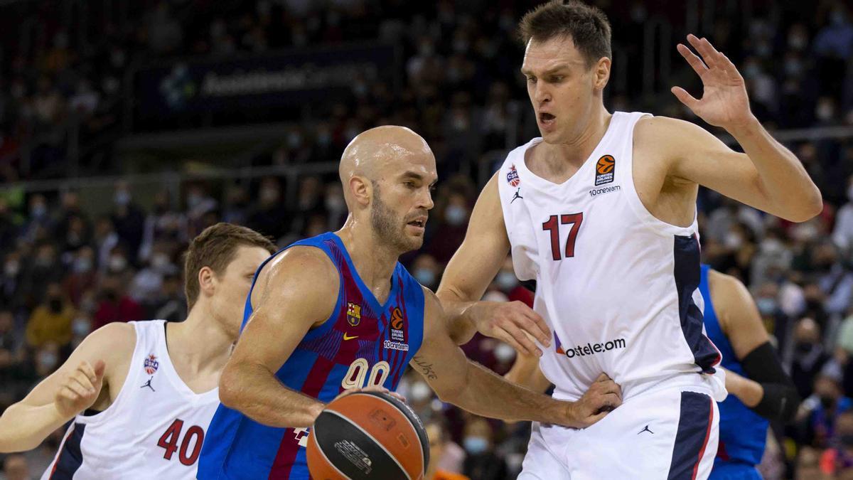 Calathes, contra el CSKA antes de lesionarse