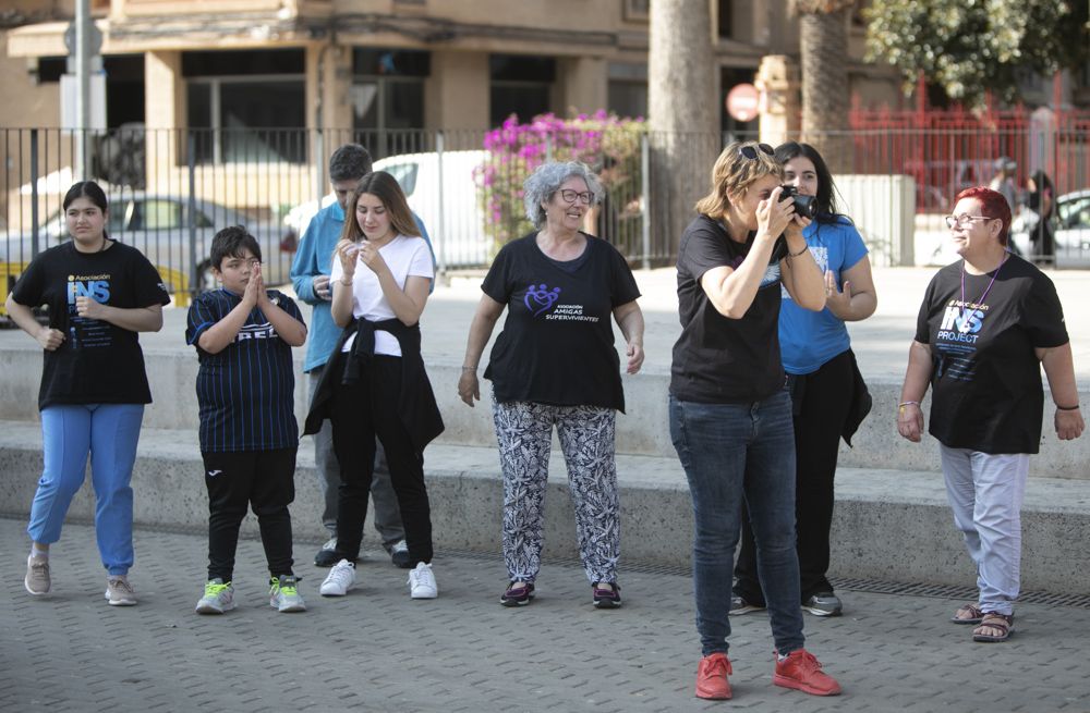 Jornada de inclusiva a través del trabajo corporal en la Glorieta de Sagunt