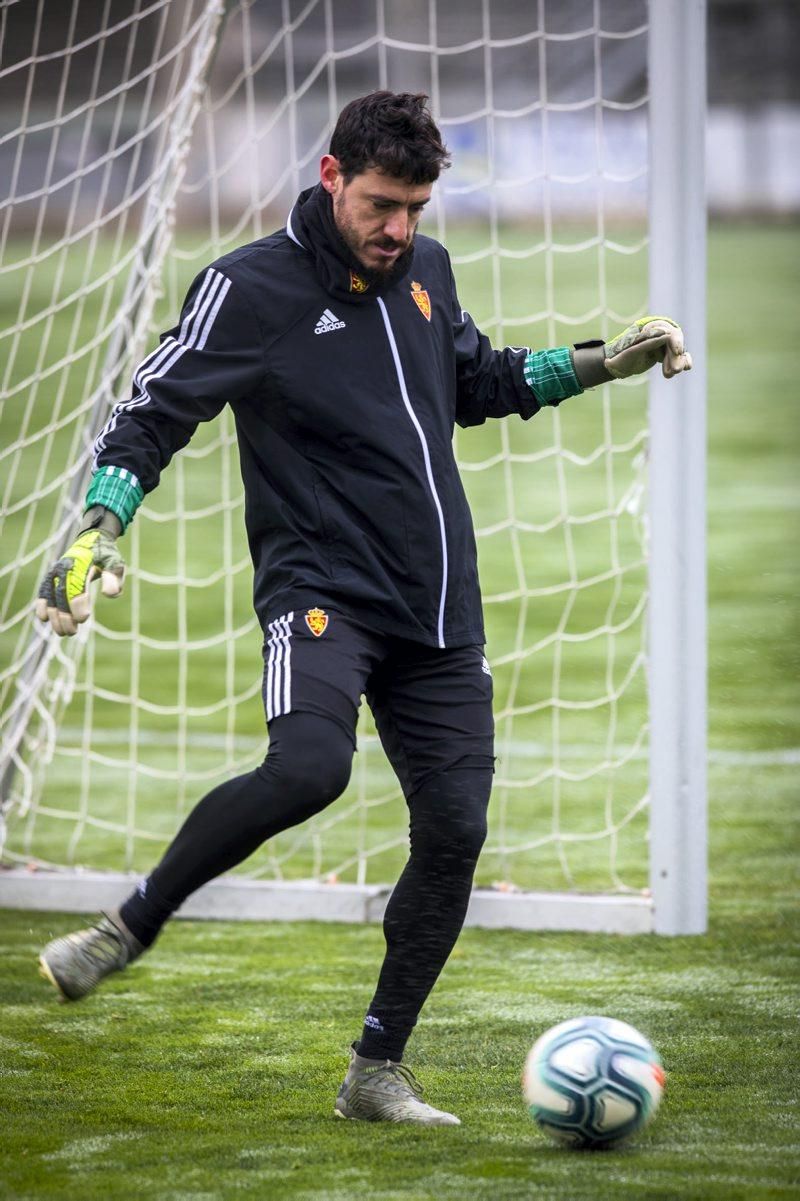 Entrenamiento del Real Zaragoza de hoy 30 de diciembre