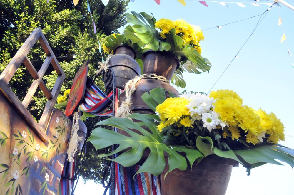 El Valle de Agaete celebra la tradicional romería ofrenda a San Pedro