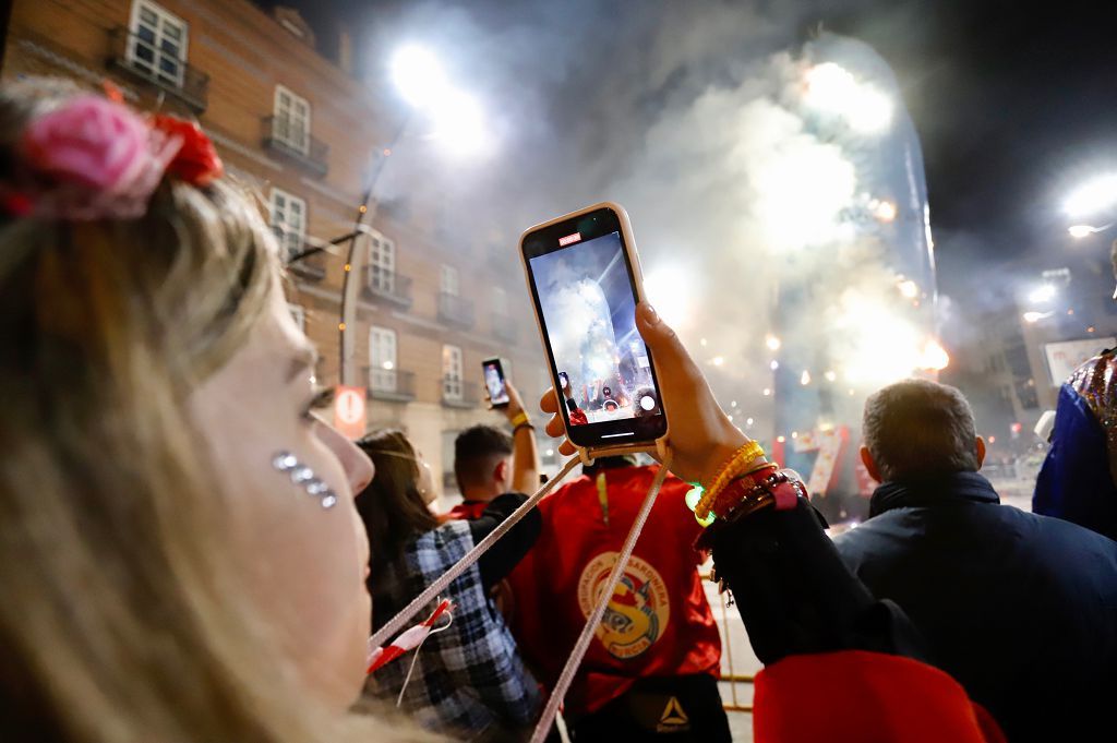 El desfile del Entierro de la Sardina y la quema, en imágenes