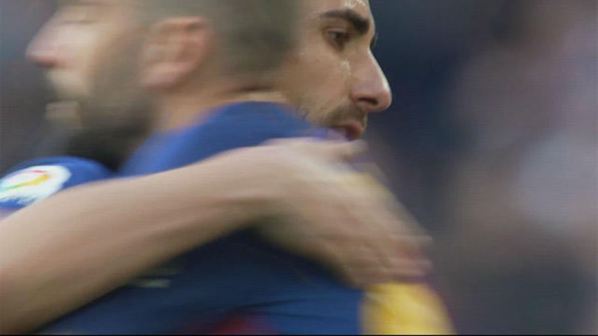 LALIGA | FC Barcelona - Athletic (2-0): Aleix Vidal sustituyó al goleador Alcácer