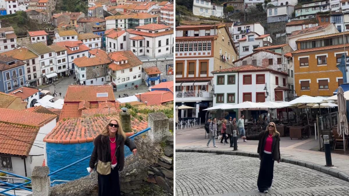 Amelia Bono elige Asturias para Semana Santa: "No me canso de venir a esta tierra, gente maravillosa"