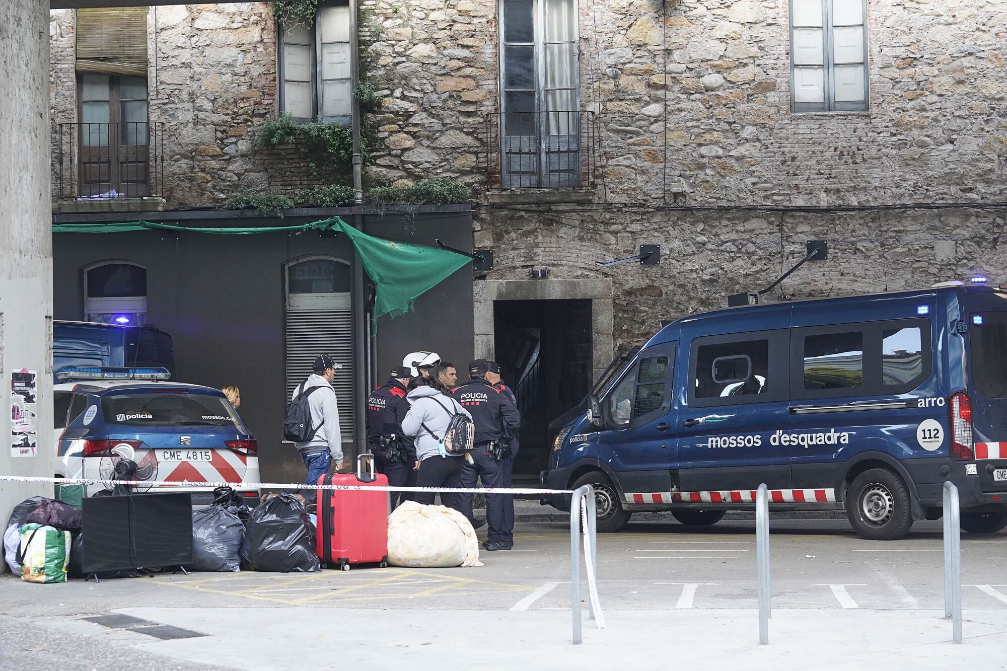 Girona carrer Tomàs Mieres desallotjament edifici ocupat