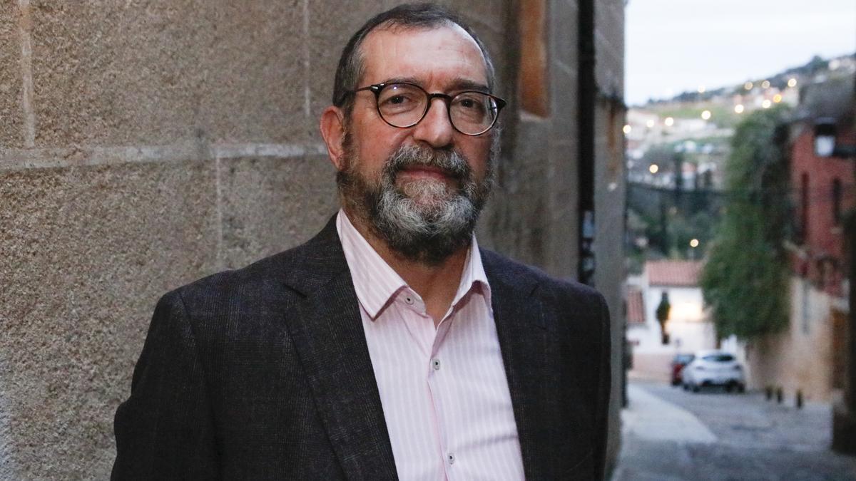 Alfonso Callejo, hijo de Carlos Callejo, primer investigador de la cueva.