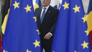 El presidente del Parlamento Europeo, Antonio Tajani.
