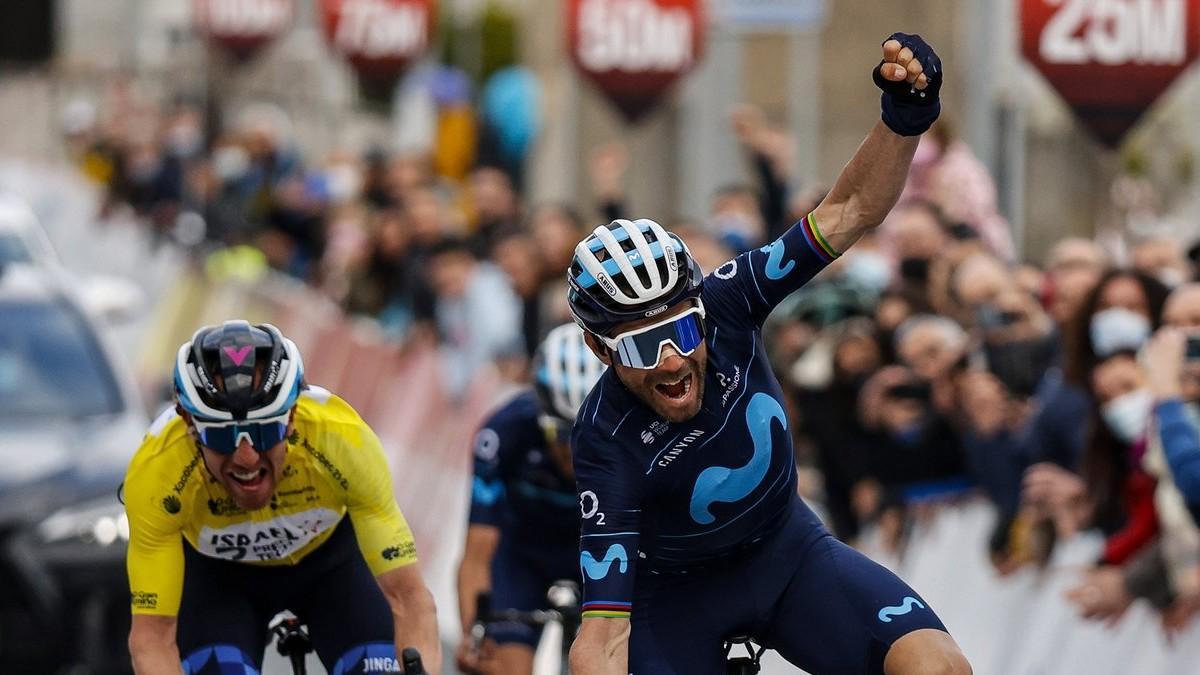 Valverde gana O Gran Camiño y el ucraniano Padun se lleva la crono