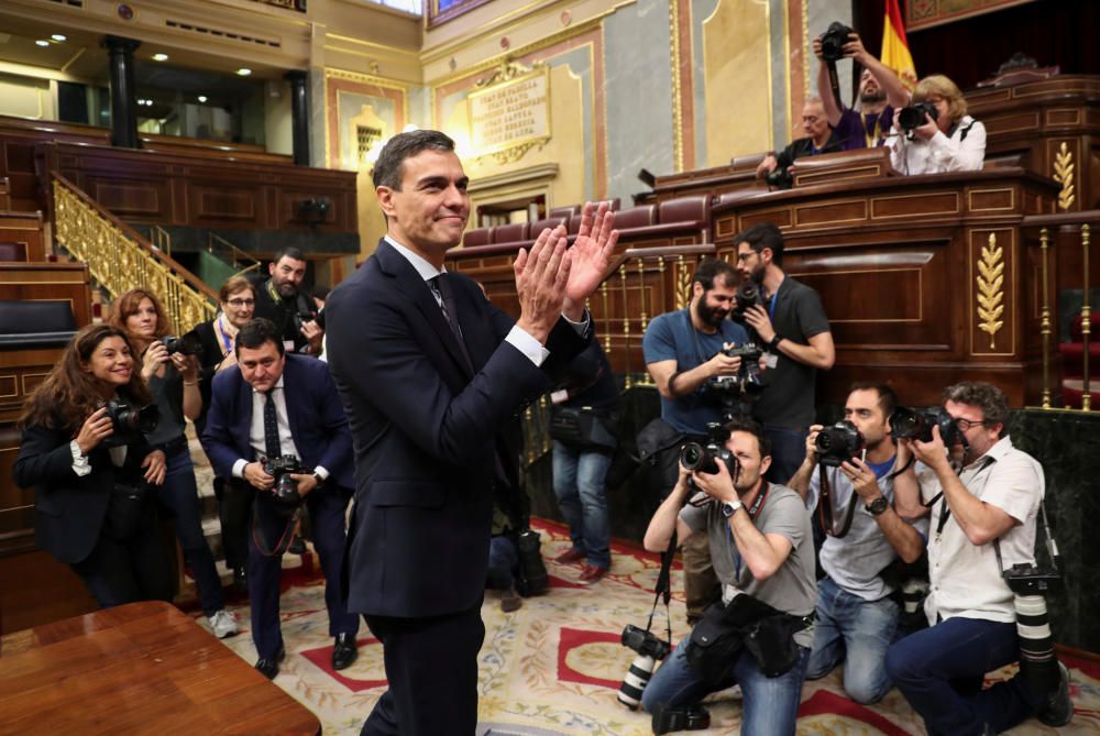 Segona jornada del debat de la moció de censura a Rajoy