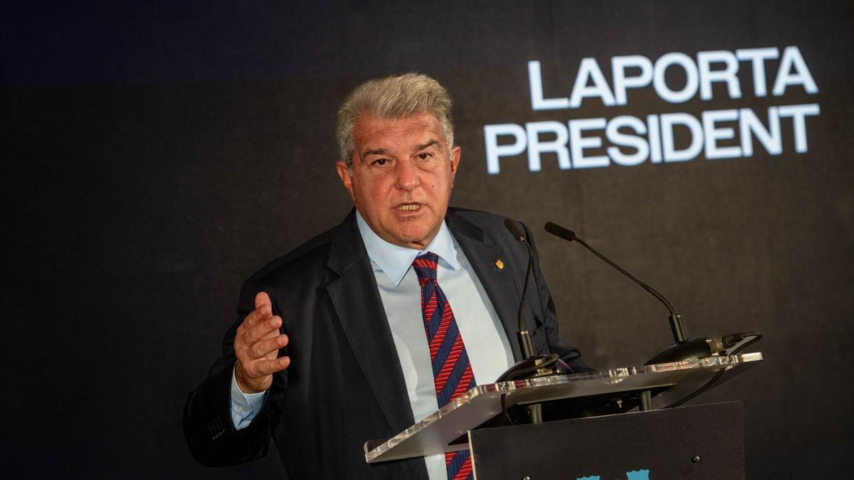 Imatge d'arxiu de Joan Laporta.