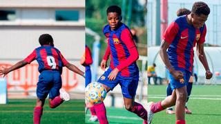 El doblete histórico de los tres hermanos Ejiofor en La Masia