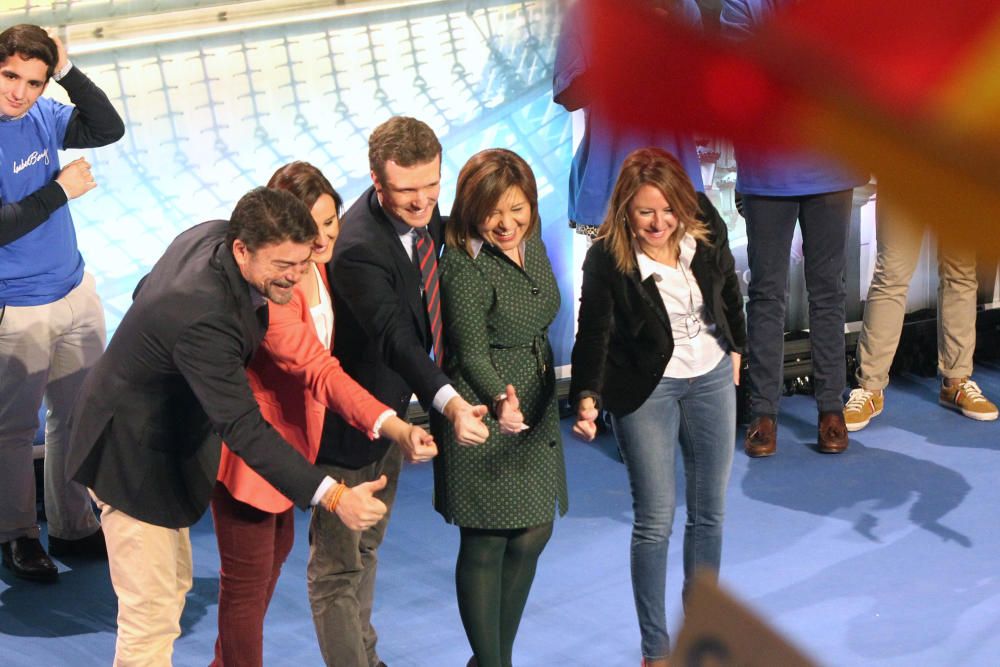 Pablo Casado proclama a los candidatos de la C. Valenciana