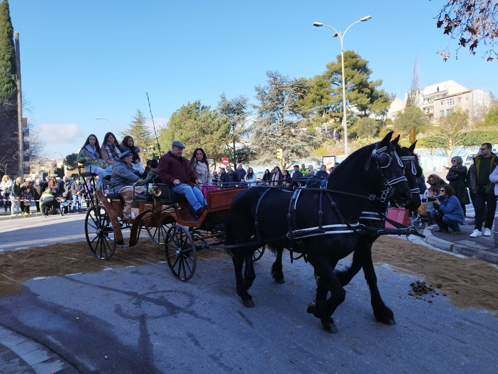 Els Tres Tombs d'Igualada porten una cinquantena de carruatges